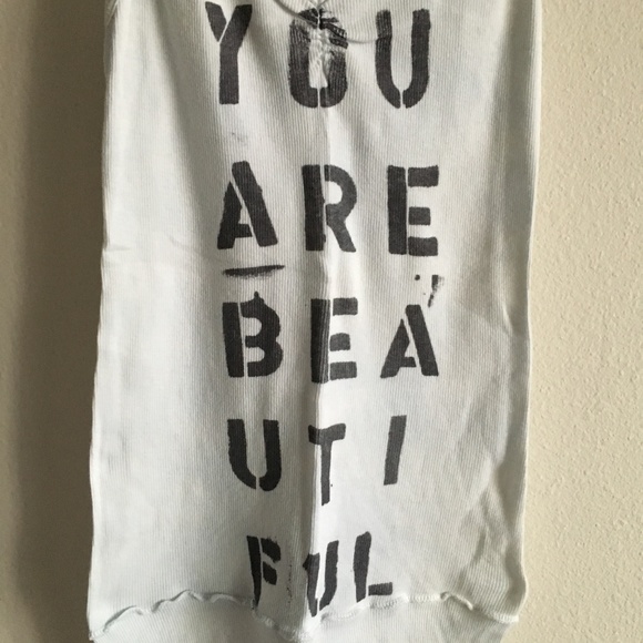 You Are Beautiful Tank - Picture 3 of 4